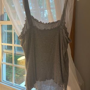 Gray tank top